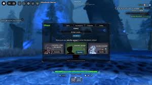VV ULTIMATUM codes input box in the shop menu