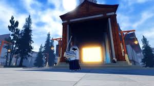 VV ULTIMATUM character standing near a Soul Society gate